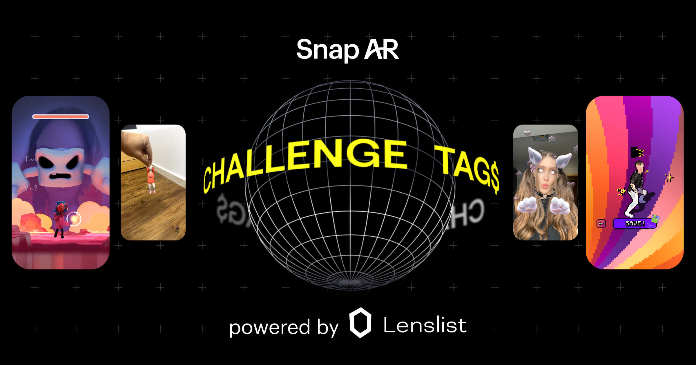 Explore monthly Challenge Tags with Snap AR! 🏆