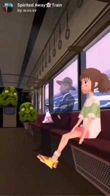 Spirited Away👻Train