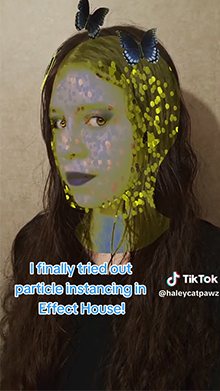 Blue Butterfly Makeup