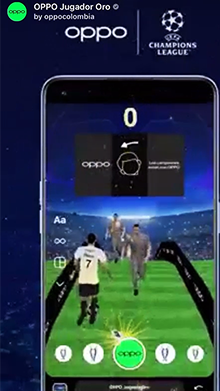 OPPO Jugador Oro