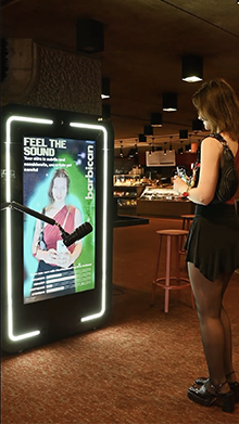 AR Mirror with Voice activation for Barbican Centre