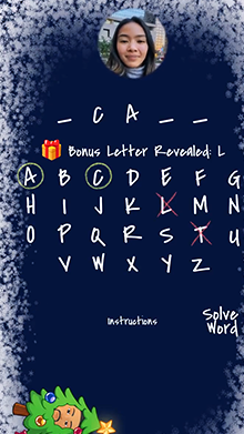 Xmas Word Race